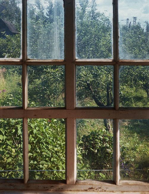 Nikolai Kulebyakin. Window. 1990