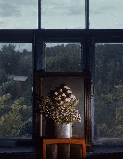 Nikolai Kulebyakin. Window. 1990